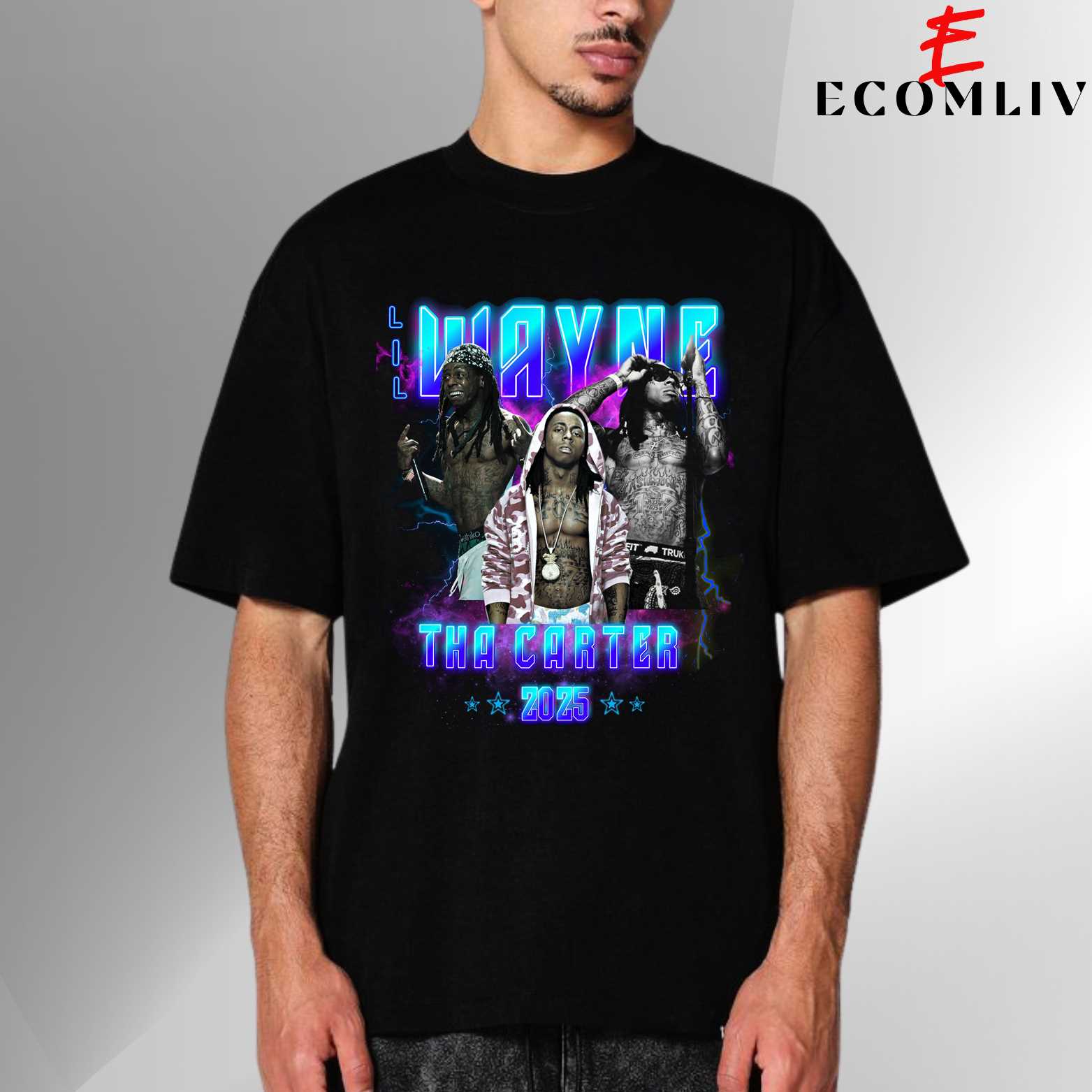 Vintage Concert Tee, Lil Wayne Rap Shirt, Classic Merch